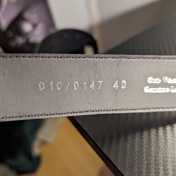 Felt Leather Belt - Picture 2 of 8